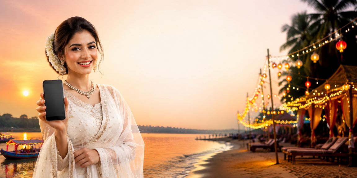 কক্সবাজারের সৈকতে ডিপোজিট বোনাস অফার দেখছেন একজন